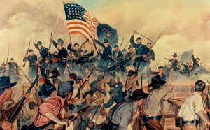 Vicksburg fighting (U.S. Army Center of Military History)