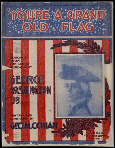 Sheet music for 'You're A Grand Old Flag'