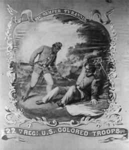 22nd U.S. Colored Troops Banner