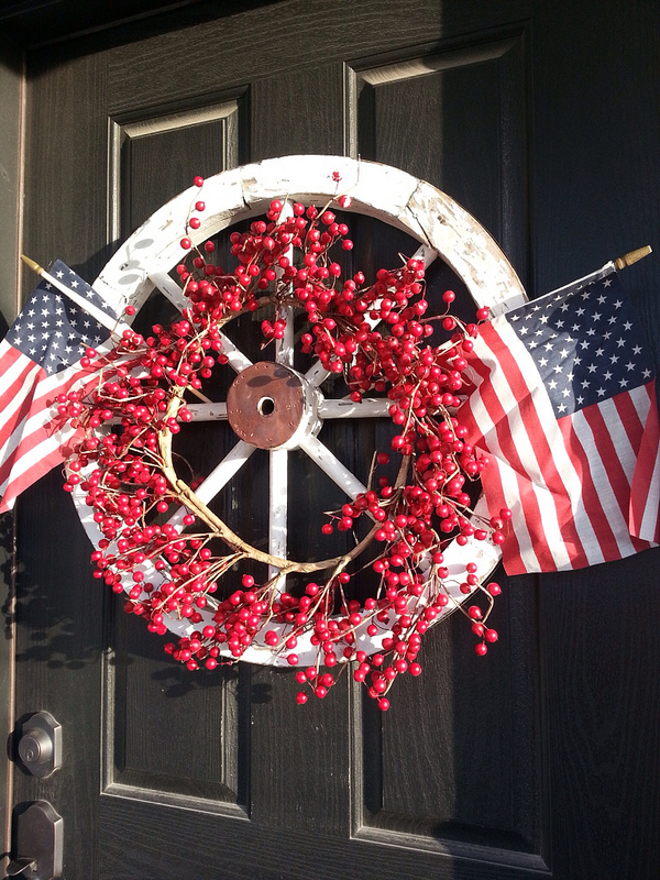 Patriotic Welcome Wreath