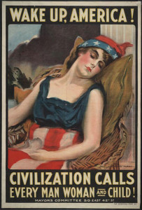 A WWI poster urged action