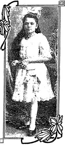 Elsie Jorss in 1912, when she was 12