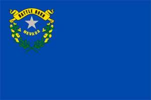 Nevada's current flag