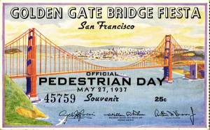 A pass for Pedestrian Day and the fiesta.