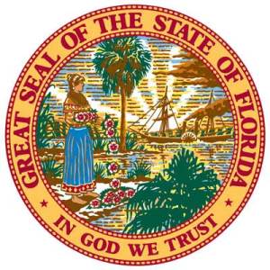 Florida's corrected state seal