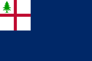 Bunker Hill flag (blue version)