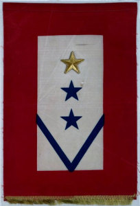 A WWII service flag