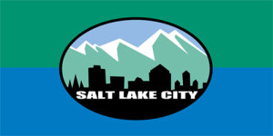 Current flag of Salt Lake City.