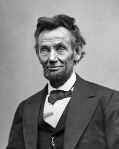 President Lincoln in 1865