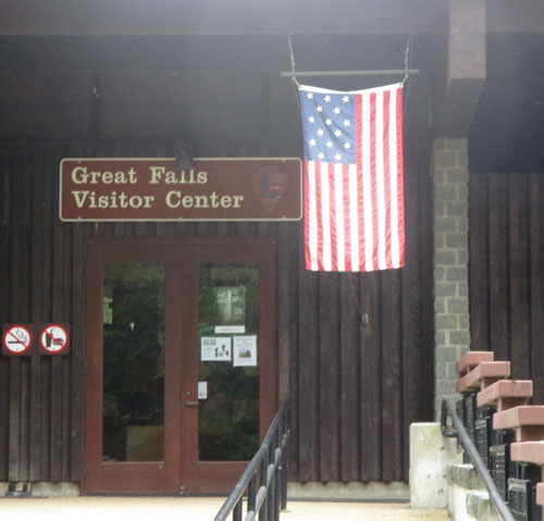Great Falls Park's 15-star flag