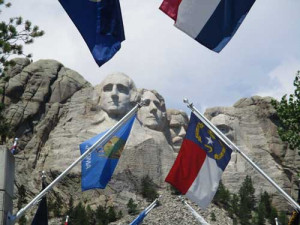 Rushmore flags
