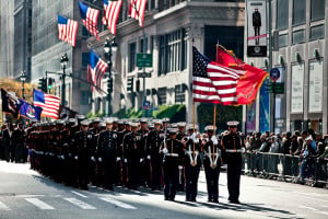 Veterans Day Parade, photo by MarineCorps NewYork