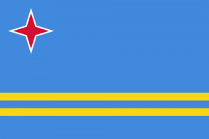 Aruba's flag was created by Whitney Smith. (wikipedia.org)