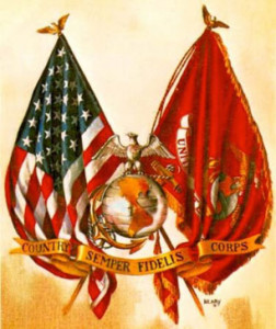 usa marine corps flags