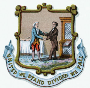 An early version of the Kentucky state seal (wikipedia.org)
