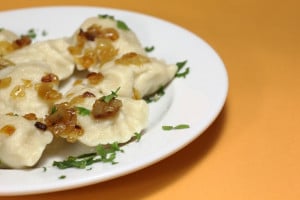 pierogies at Dyngus Day