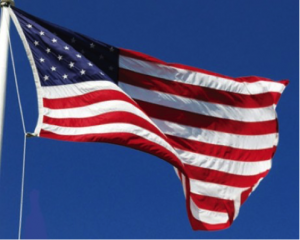 All Weather Nylon American Flag