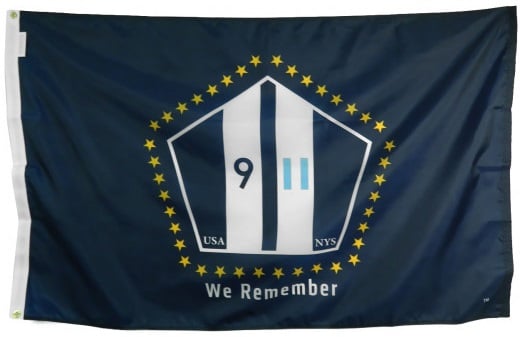 Official 9-11 Memorial Flag