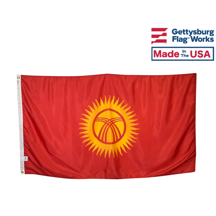 Kyrgyzstan Flag