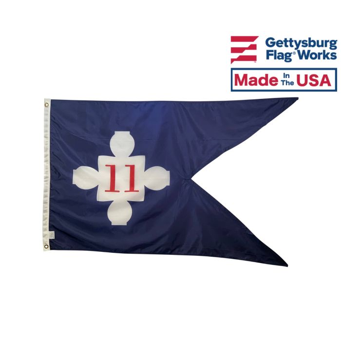 11th Corp HQ Guidon (1863) Flag - 3x5'