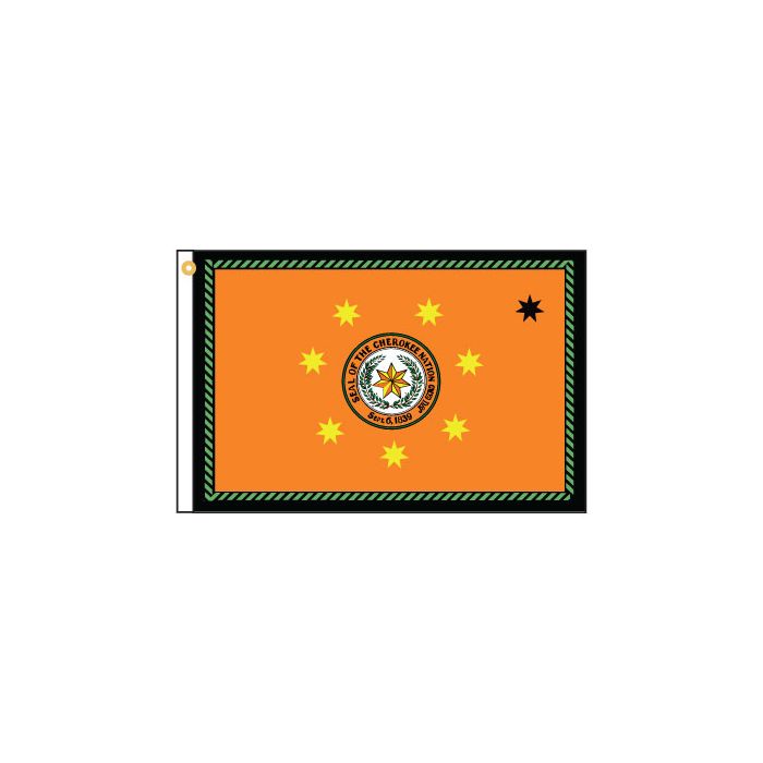 Cherokee Motorcycle Flag
