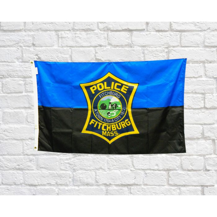 Custom Police Department Flag Portfolio