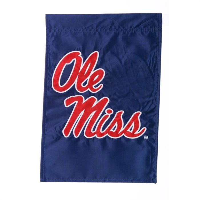 Ole Miss Garden Flag - 12X18" -CHOOSE OPTIONS