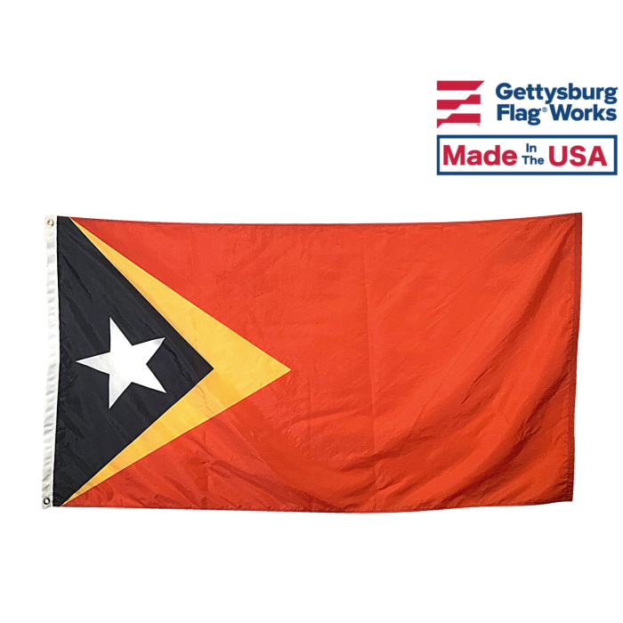 Timor-Leste (East Timor) Flag