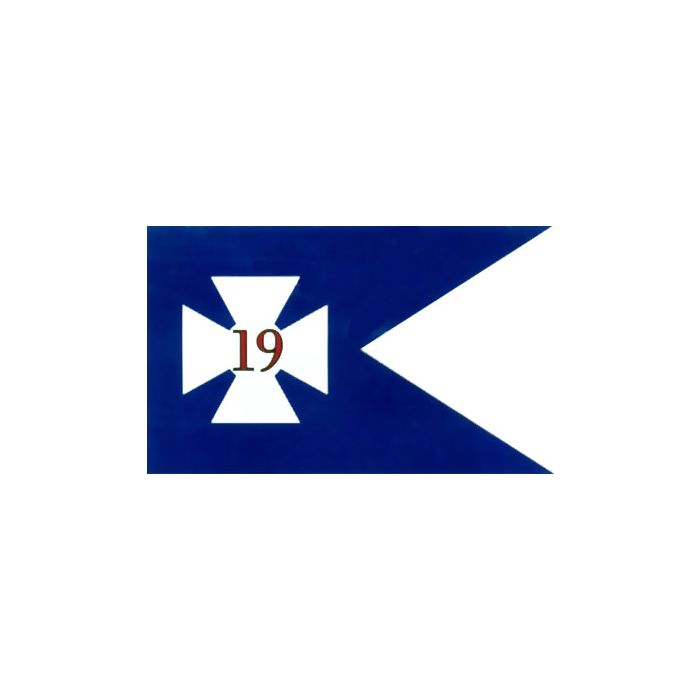 19th Corp HQ Guidon (1864) Flag - 3x5'