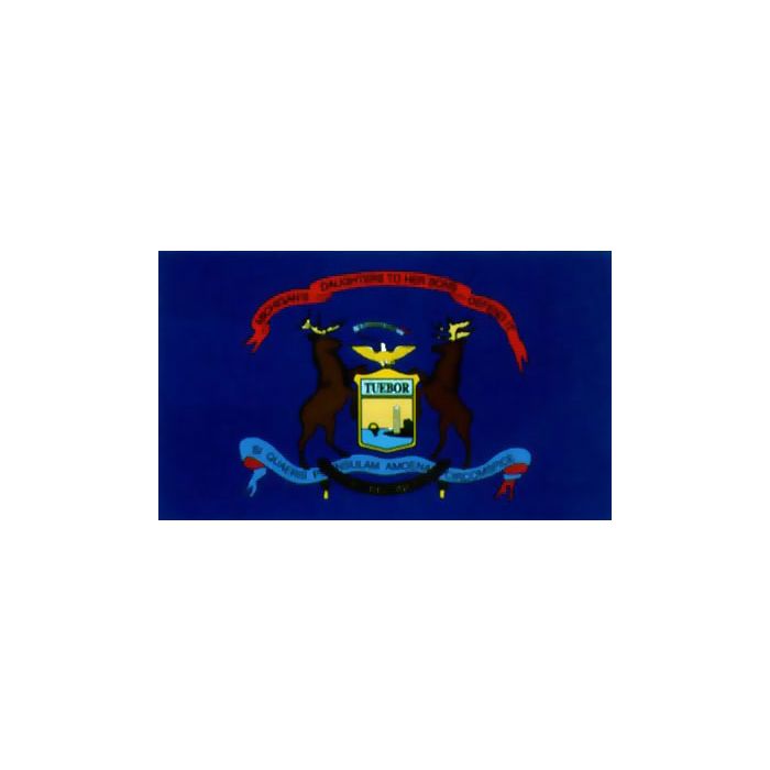 1st MI Infantry Regiment Flag - 3x5'