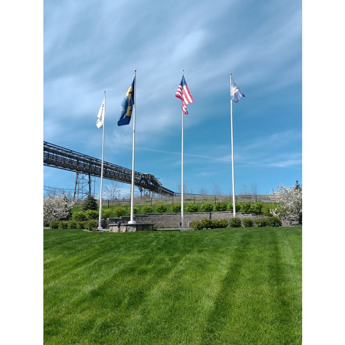 25' EXTREME External Revolving (XESR) Aluminum Flagpole - Choose Options