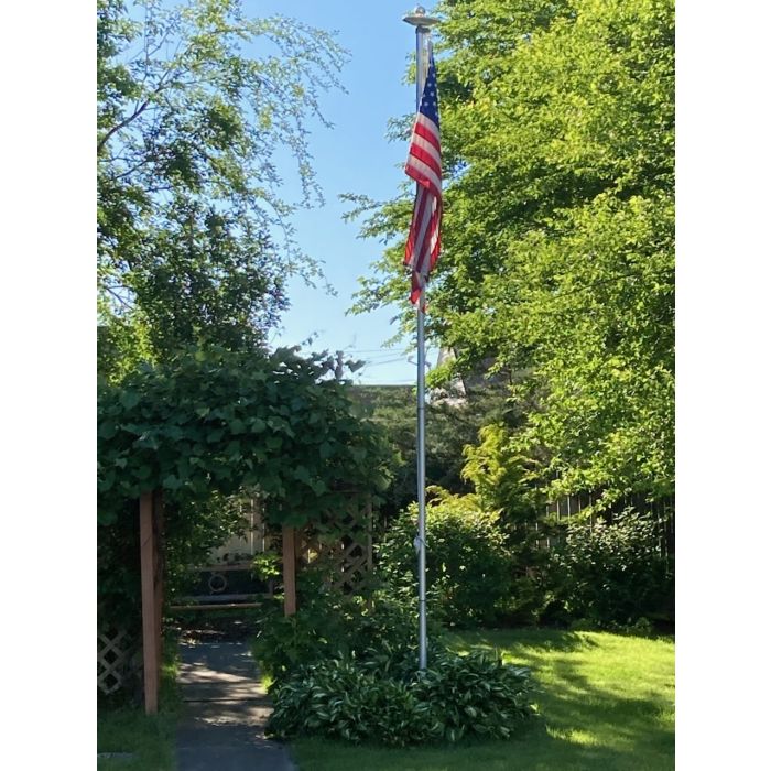 20' Economy Sectional Flagpole