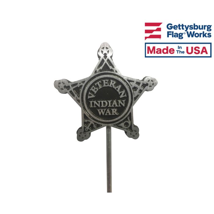 Indian War Grave Marker-Aluminum 