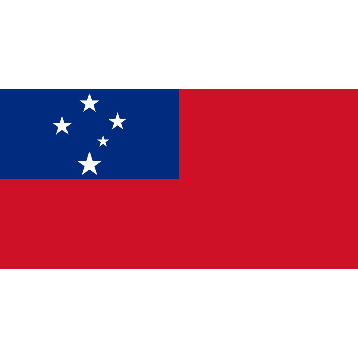 Samoa (Western) Indoor and Parade Flag