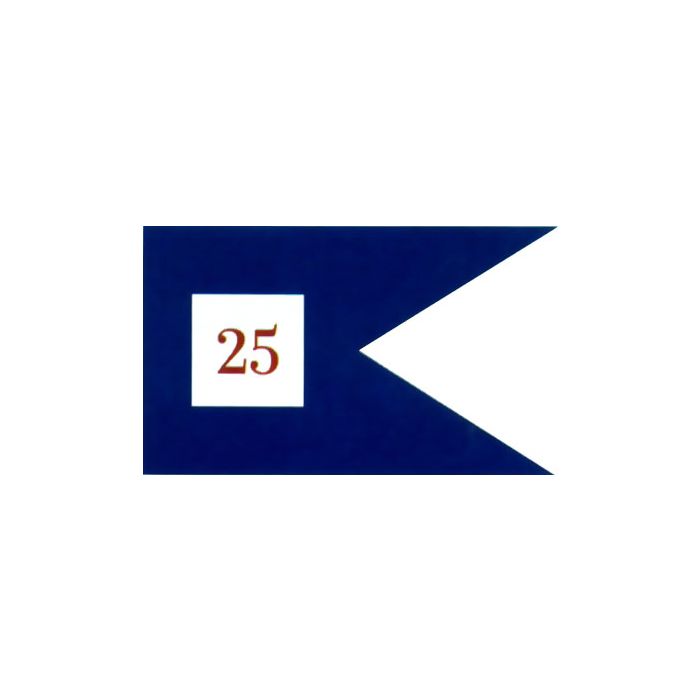 25th Corp HQ Guidon (1861) Flag - 3x5'