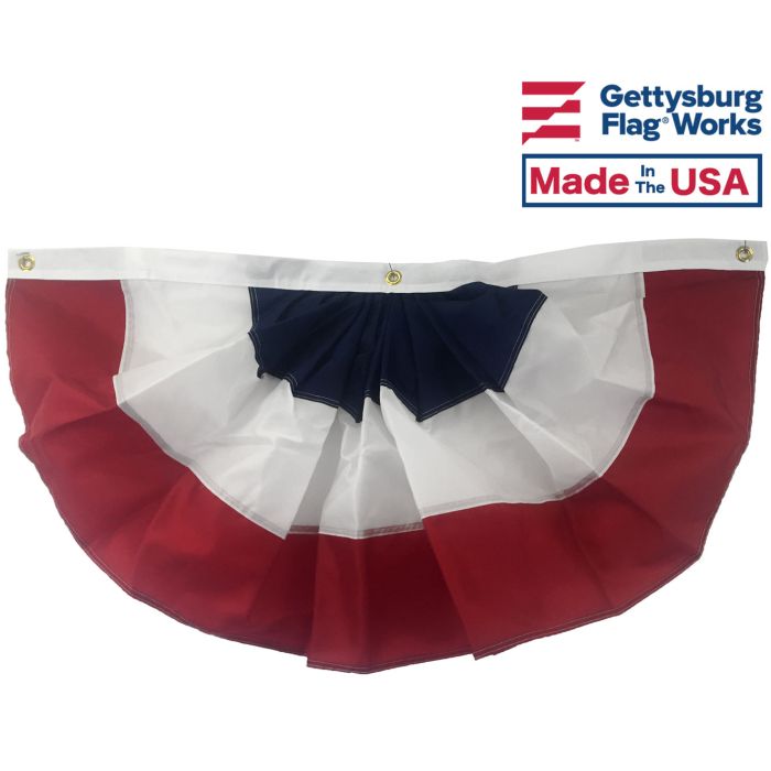 3 Stripe Pleated Fan