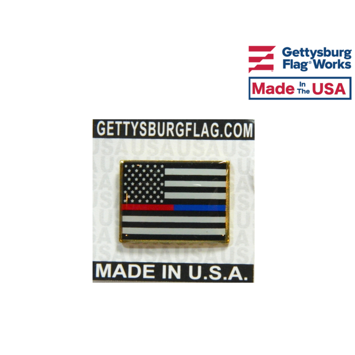 thin red thin blue lapel