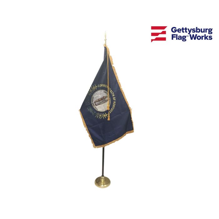 Kentucky Indoor Flag Set-3x5