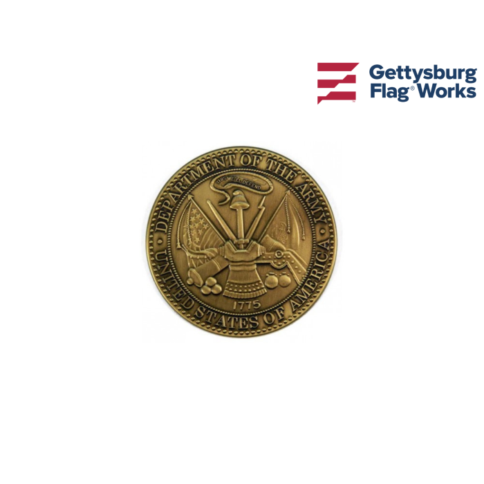 Army Brass Medallion