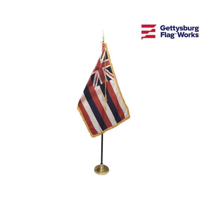 Hawaii Indoor Flag Set-3x5