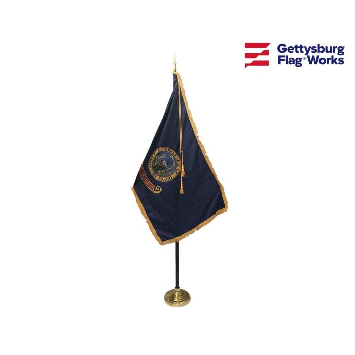Idaho Indoor Flag Set-3x5