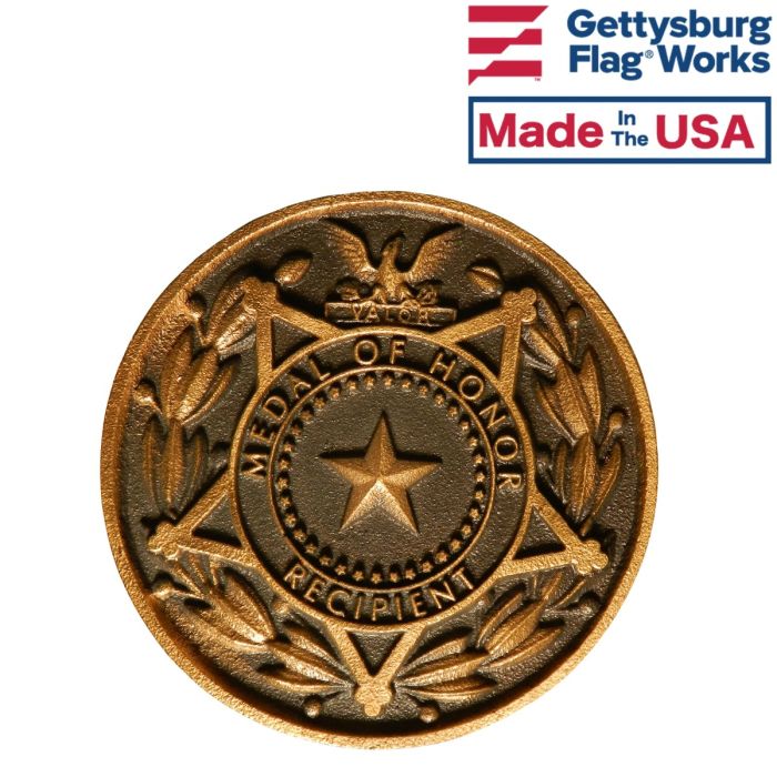 Medal of Honor Grave Marker