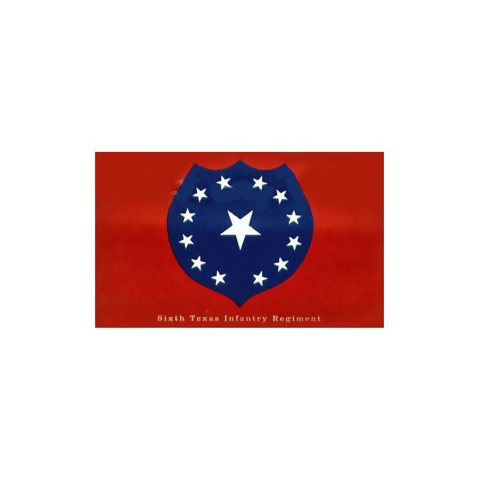 6th TX Infantry Flag - 3x5'