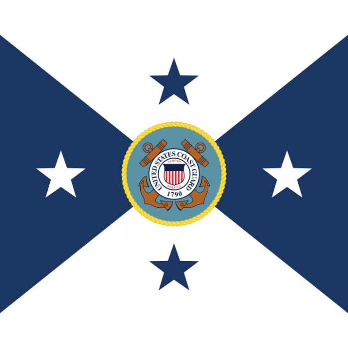 Coast Guard Vice Commandant Officer Outdoor Flag