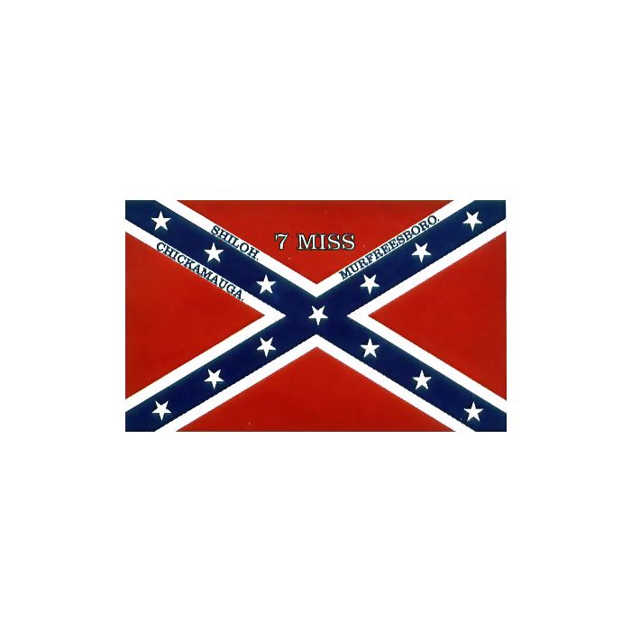 7th MISS Infantry Flag - 3x5'