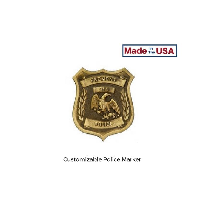 Custom Police Grave Markers - Police, State Police, Sheriff, Law Enforcement