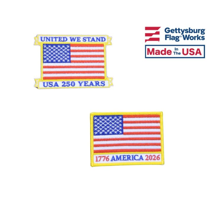 America 250 Years Commemorative Patch