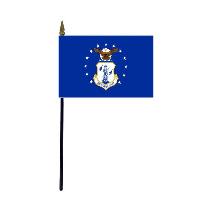 Air National Guard Stick Flag
