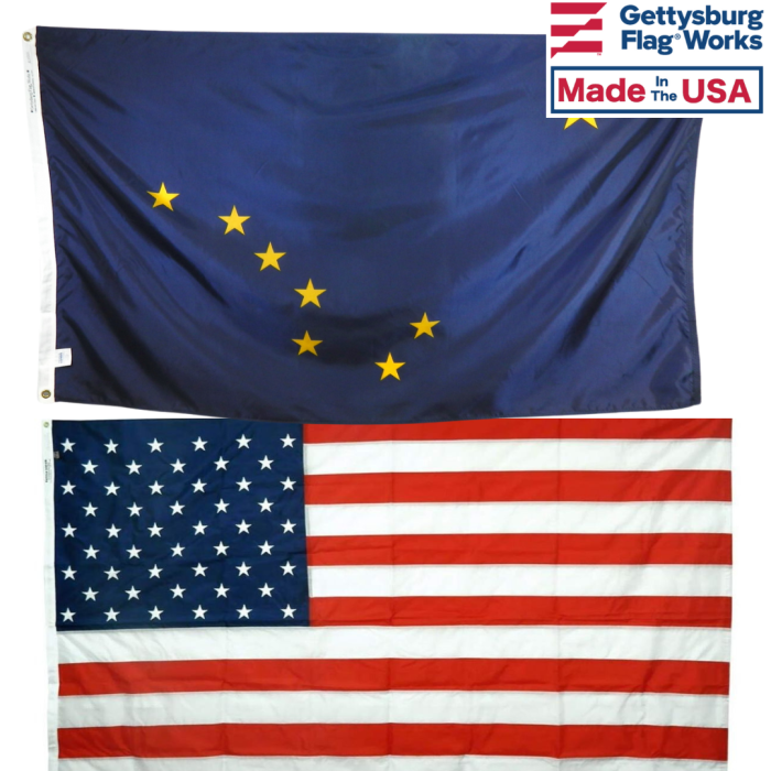 Alaska & Battle-Tough® American Flag Combo Pack