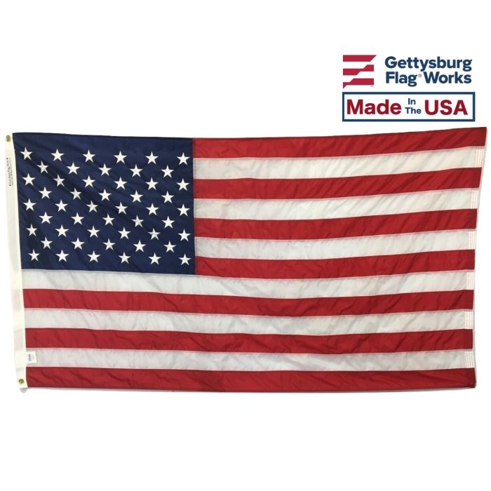 All weather nylon American Flag